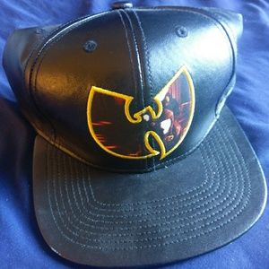 Wu Tang Brand Limited Leather Strapback